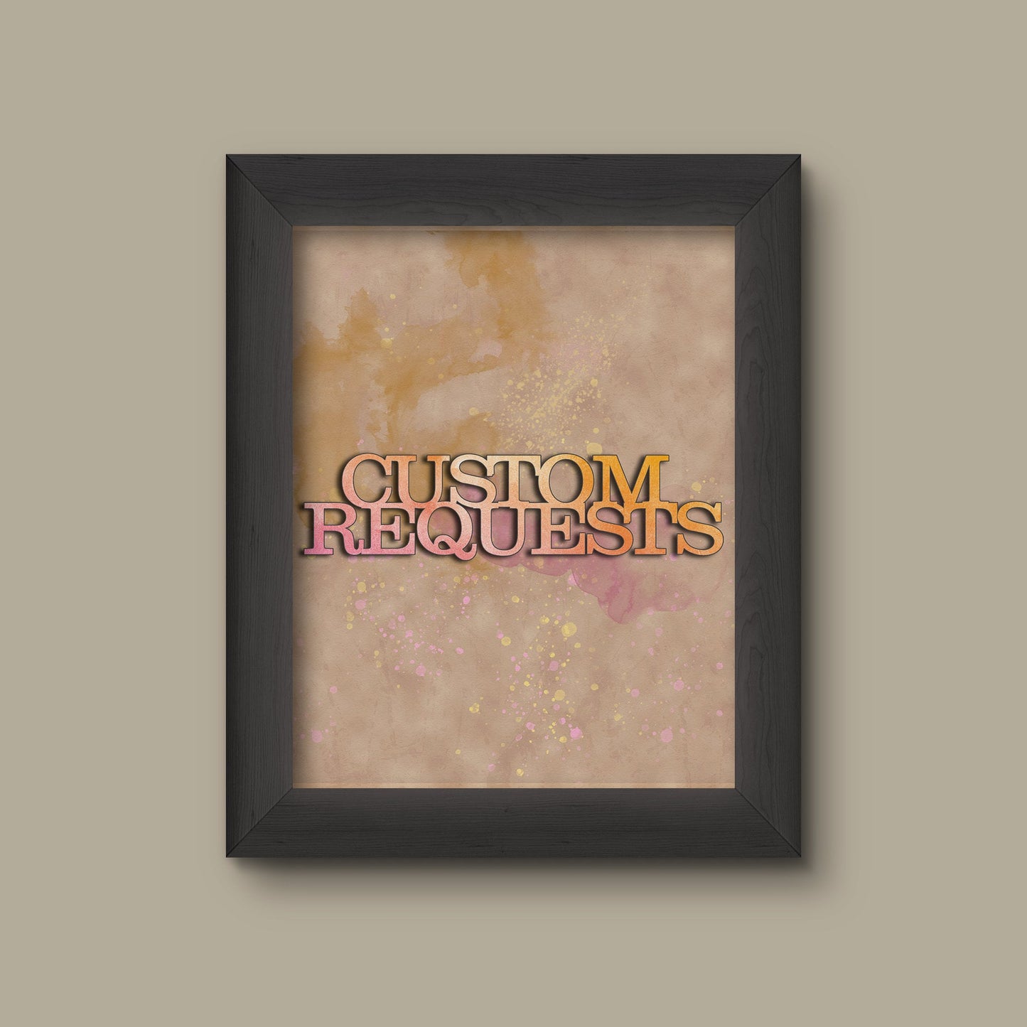 Personalized Custom Art Print, Anniversary Gift, Wedding Gift, Nursery Art, Housewarming Gift | Fine Art Print