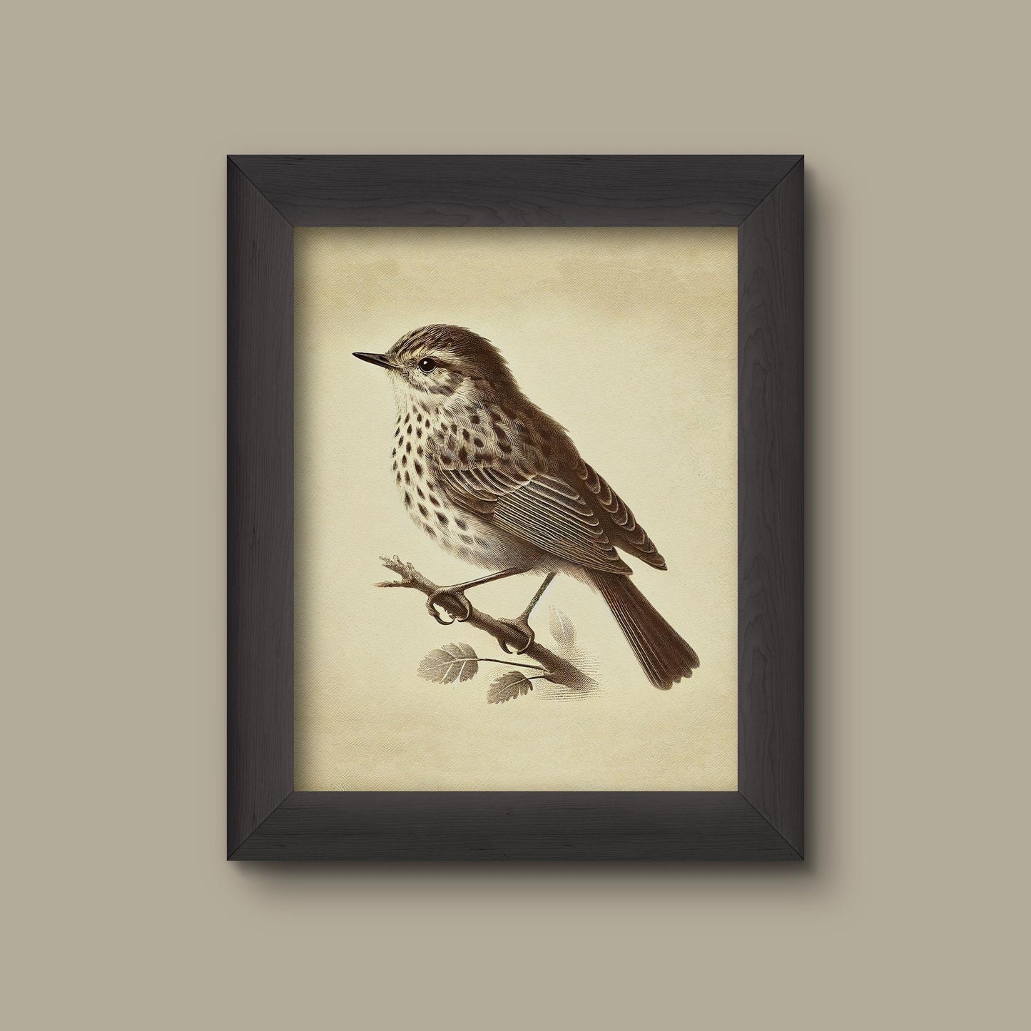 Vintage Style Bird | Fine Art Print