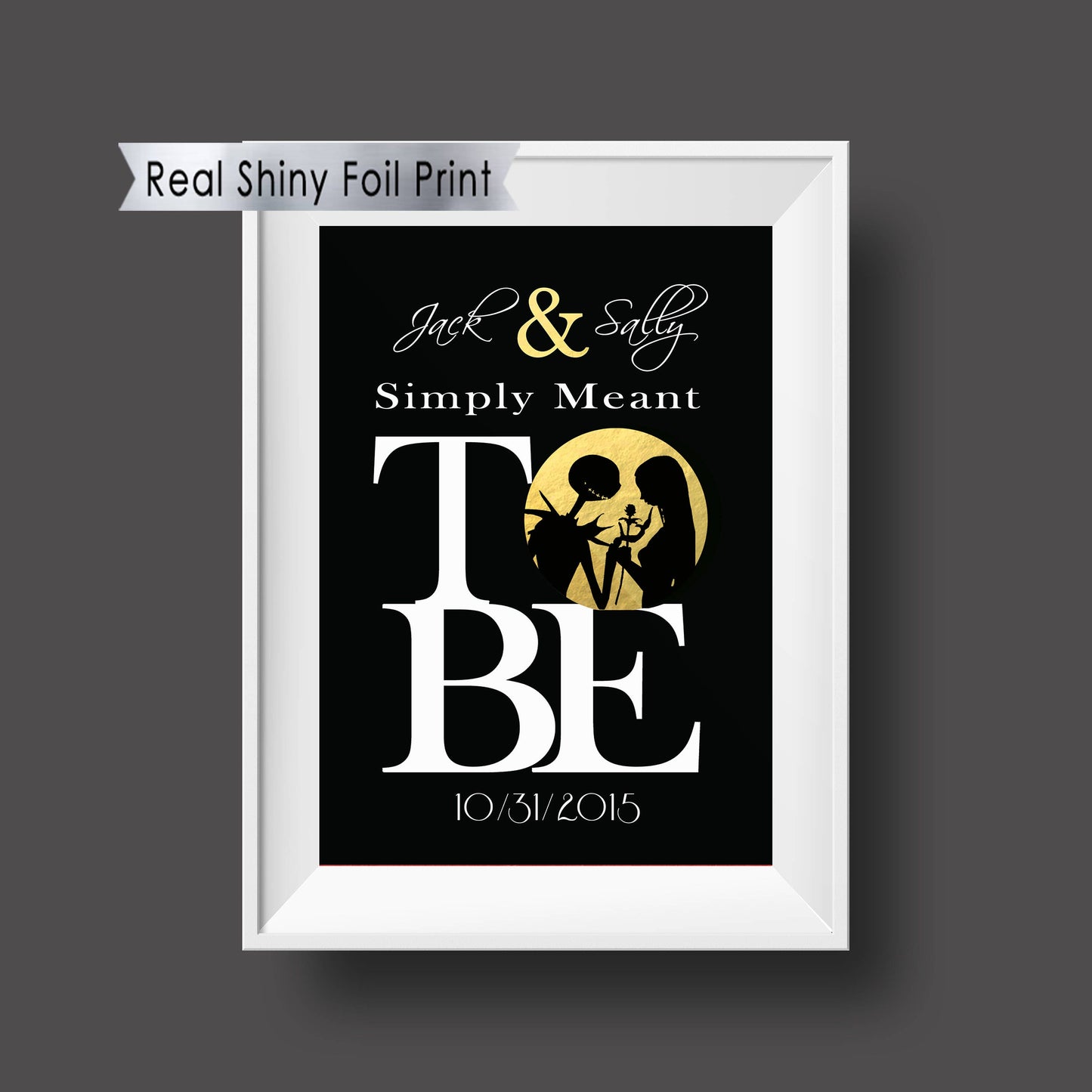 Disney Cinderella Wedding, Disney Wedding Gift, Personalized Disney Wedding Gift, Couple Gift, Disney Princess, Anniversary Gift, Carriage. | Metallic