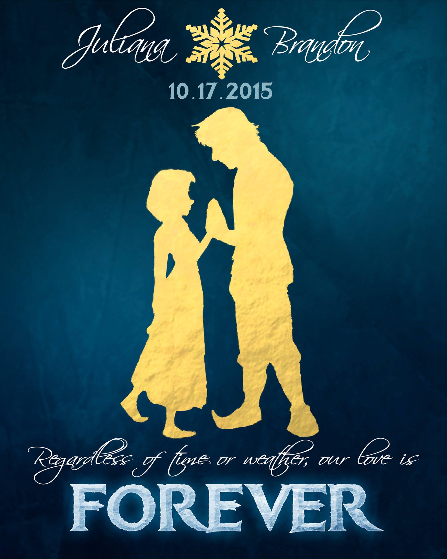 Disney Cinderella Wedding, Disney Wedding Gift, Personalized Disney Wedding Gift, Couple Gift, Disney Princess, Anniversary Gift, Carriage. | Metallic