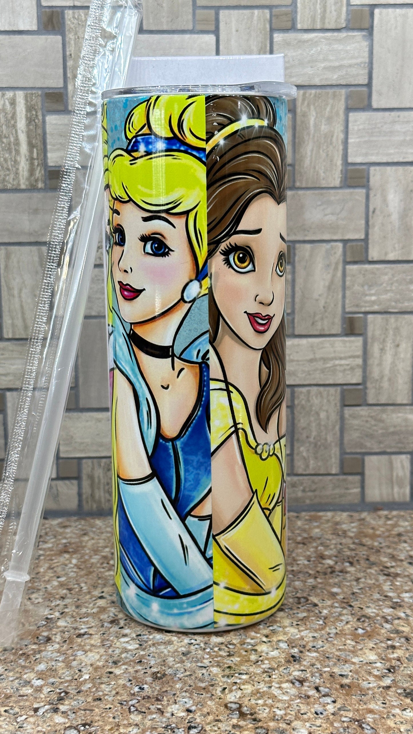 Disney Little Mermaid watercolor tumbler 20 ounce oz Ariel, Part of Your World Anniversary Gift Christmas Gift for her | Insulated Tumbler