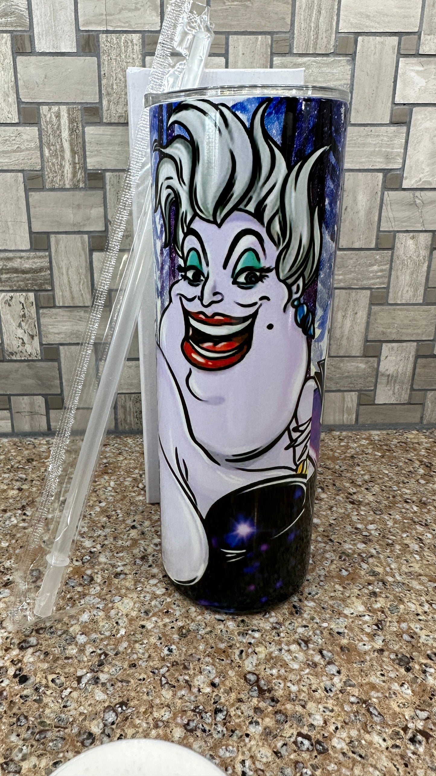 Disney Villains Evil Queen Ursula Maleficent tumbler 20 ounce oz Anniversary Gift Birthday Gift for her Mother's Gift Kids Cup | Insulated Tumbler