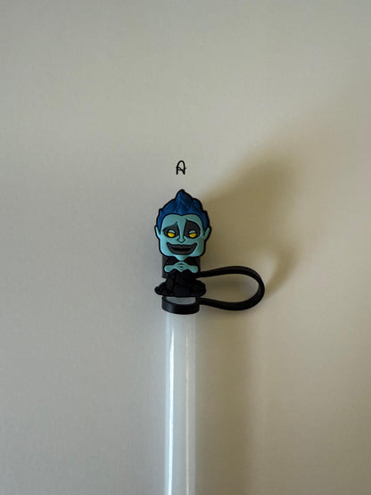 Star Wars Darth Vader, Boba Fett, Mandalorian Characters Straw Topper Straw Cover Beverage Protector for Stanley | Straw Toppers Set