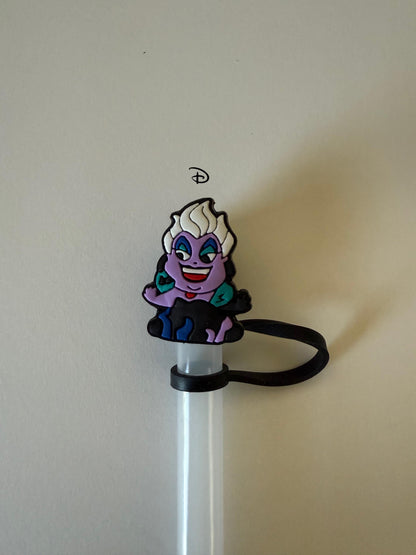 Star Wars Darth Vader, Boba Fett, Mandalorian Characters Straw Topper Straw Cover Beverage Protector for Stanley | Straw Toppers Set