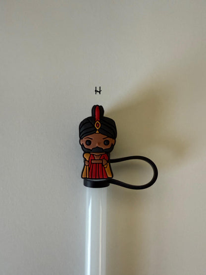 Star Wars Darth Vader, Boba Fett, Mandalorian Characters Straw Topper Straw Cover Beverage Protector for Stanley | Straw Toppers Set