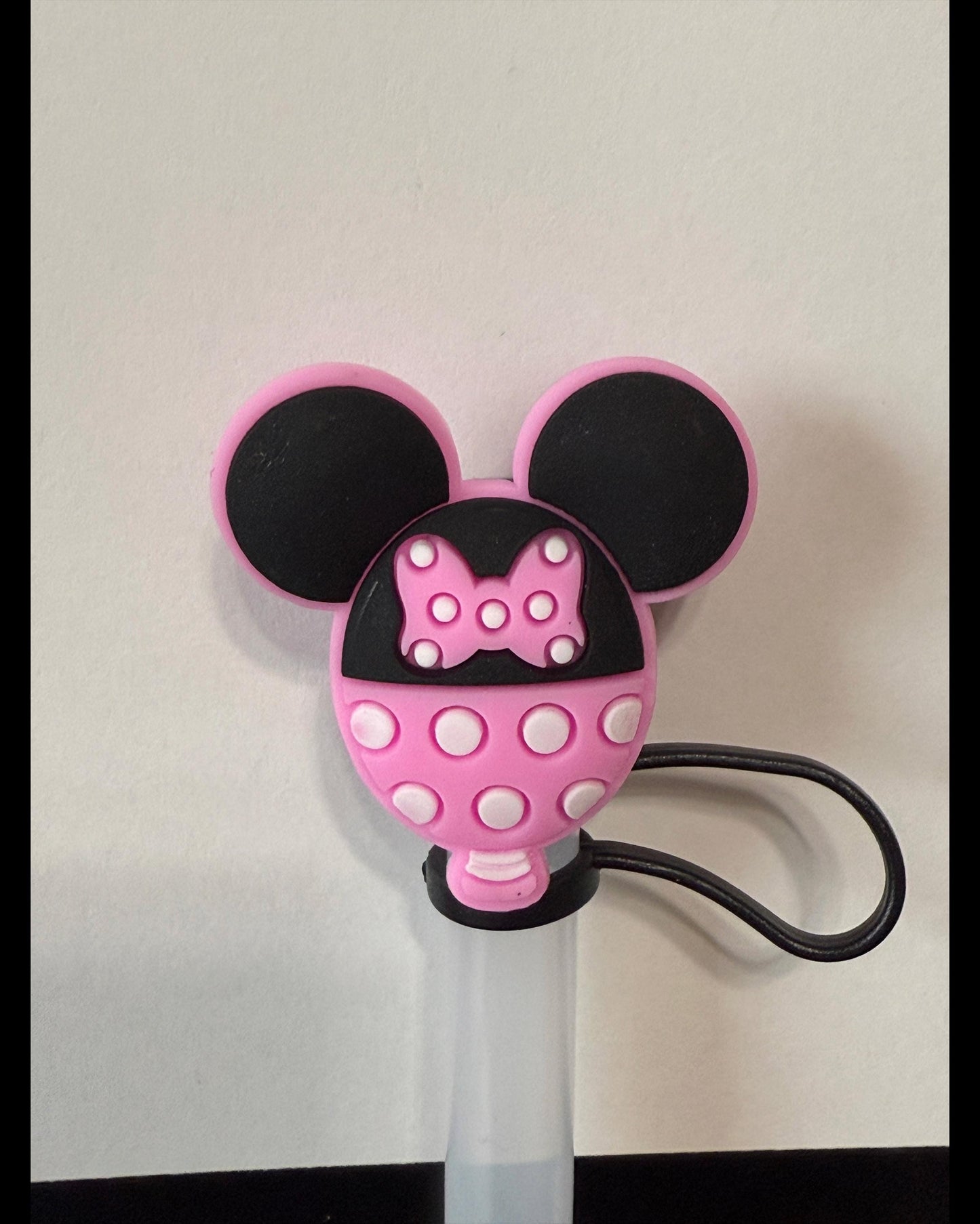 Minnie Character Straw Topper Straw Cover Beverage Protector for Stanley | Straw Toppers Set