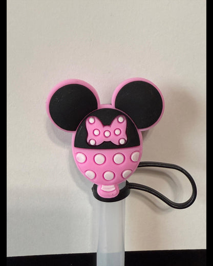 Star Wars Darth Vader, Boba Fett, Mandalorian Characters Straw Topper Straw Cover Beverage Protector for Stanley | Straw Toppers Set